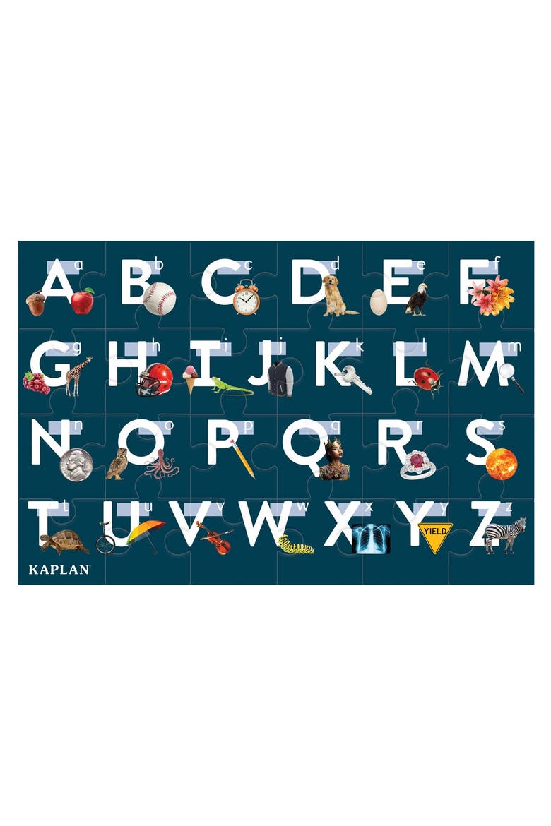 Alphabet Floor Puzzle - 24 Pieces, Main, color, Multicolored