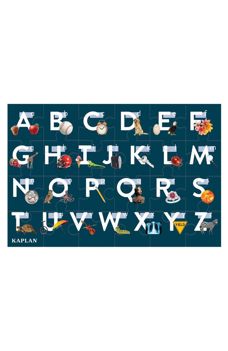 Kaplan Early Learning Company Alphabet Floor Puzzle - 24 Pieces, Main, color, Multicolored