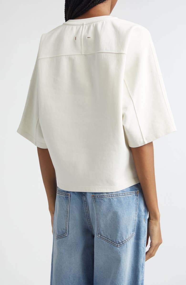 OSSOU Rift Crop Jersey T-Shirt, Alternate, color, Bone