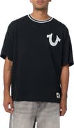 True Religion Script Heavy Oversized T-shirt