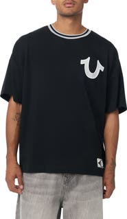 True Religion Script Heavy Oversized T-shirt