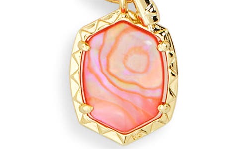 Kendra Scott Daphne Toggle Necklace In Pink