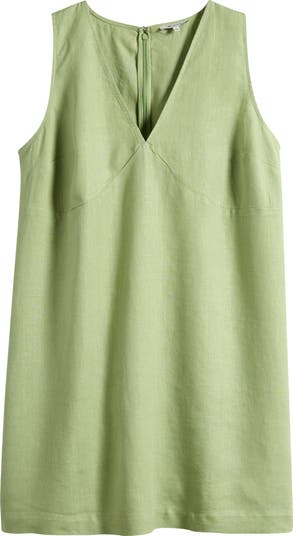 Madewell Ariana Linen Minidress | Nordstrom