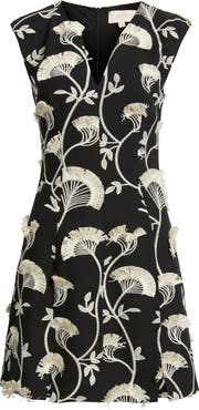 CIEBON Casia Embroidered Sheath Minidress