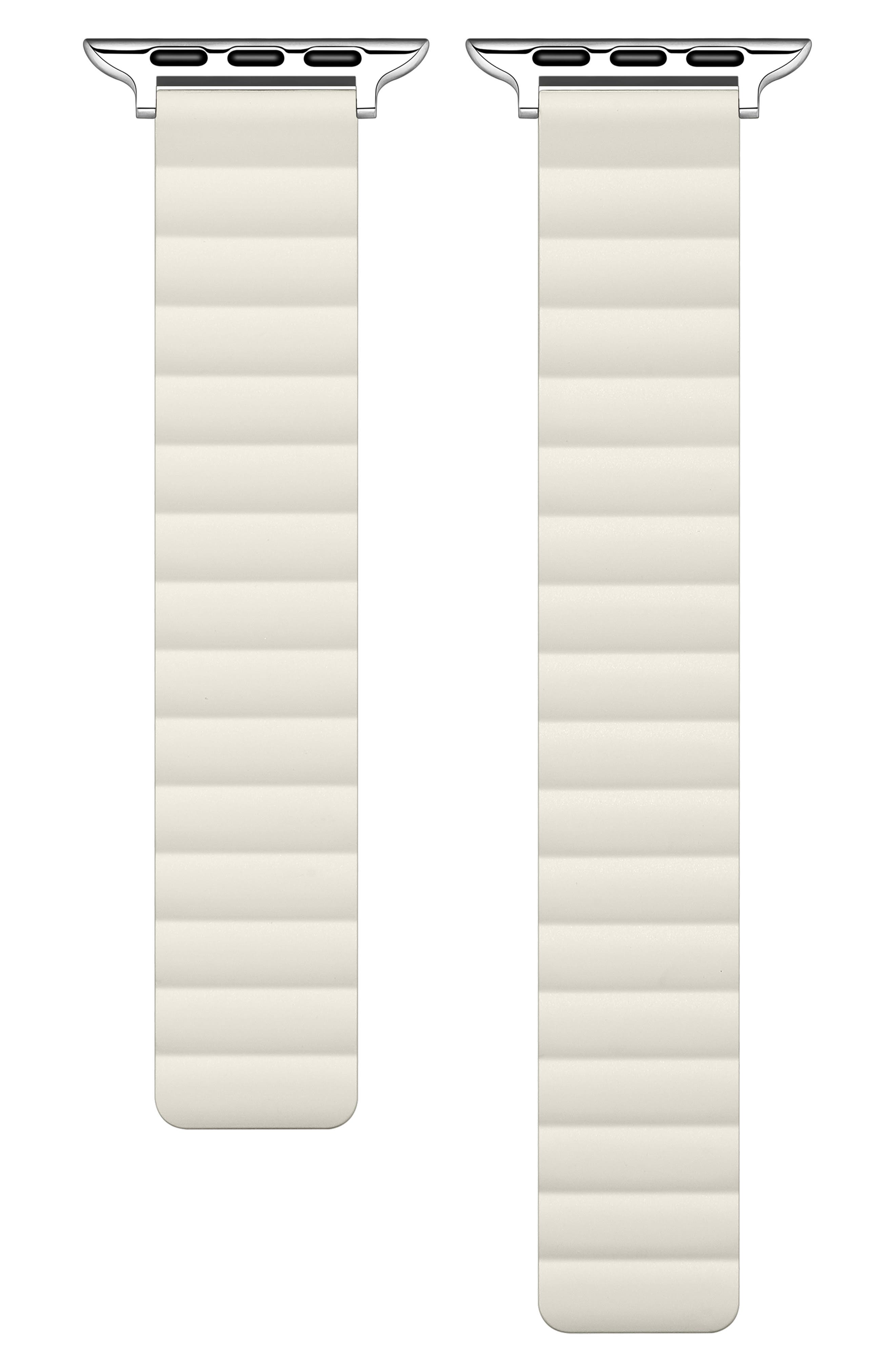 Posh Tech Silicone Apple Watch® Watchband In Neutral