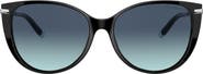 Tiffany & Co. 57mm Gradient Cat Eye Sunglasses