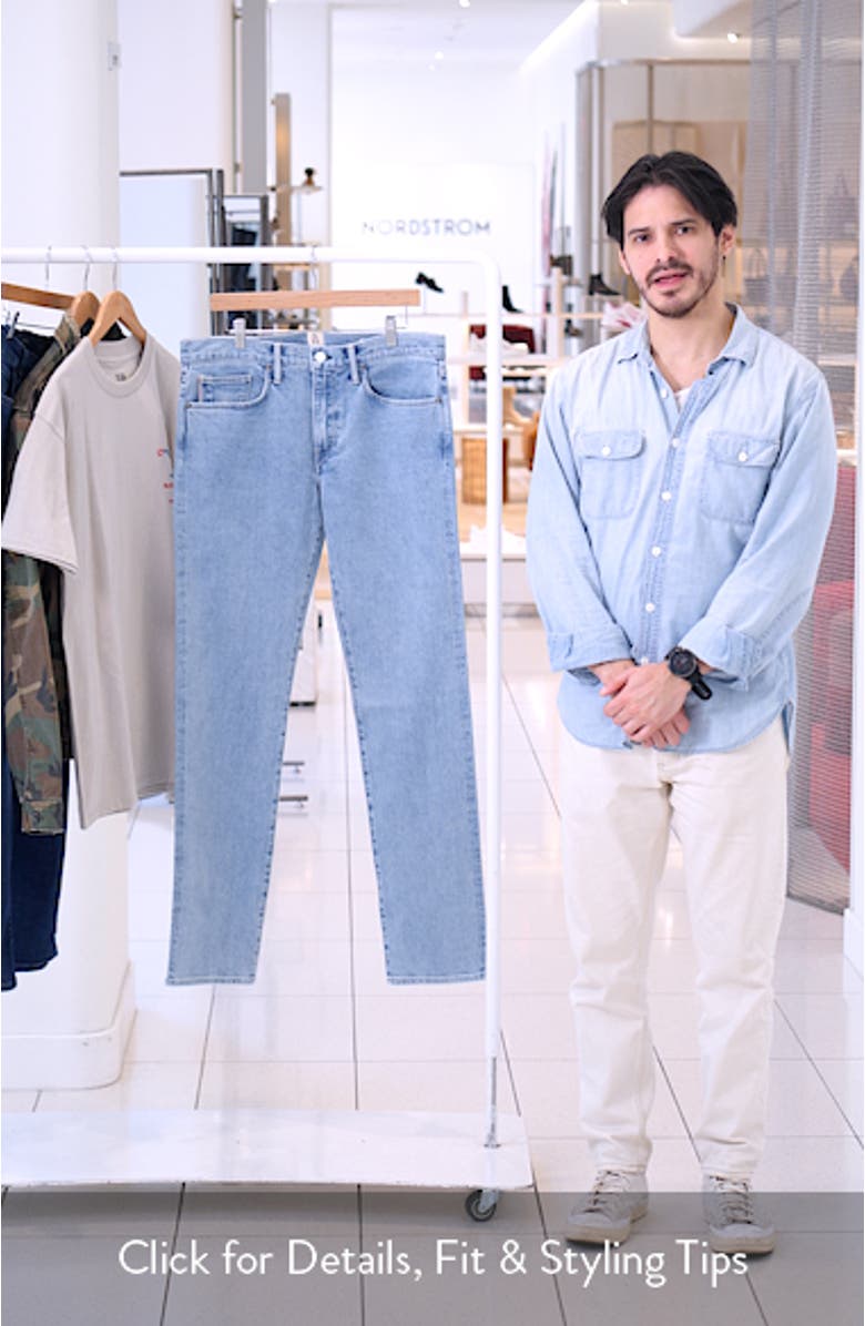 The Pen Slim Fit 14-Ounce Stretch Selvedge Jeans, sales video thumbnail