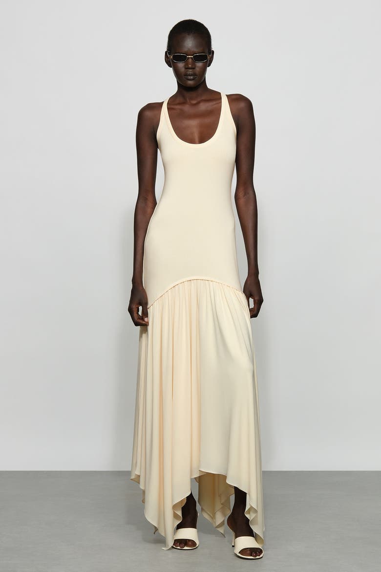 Ramona Dress, Main, color, Wax