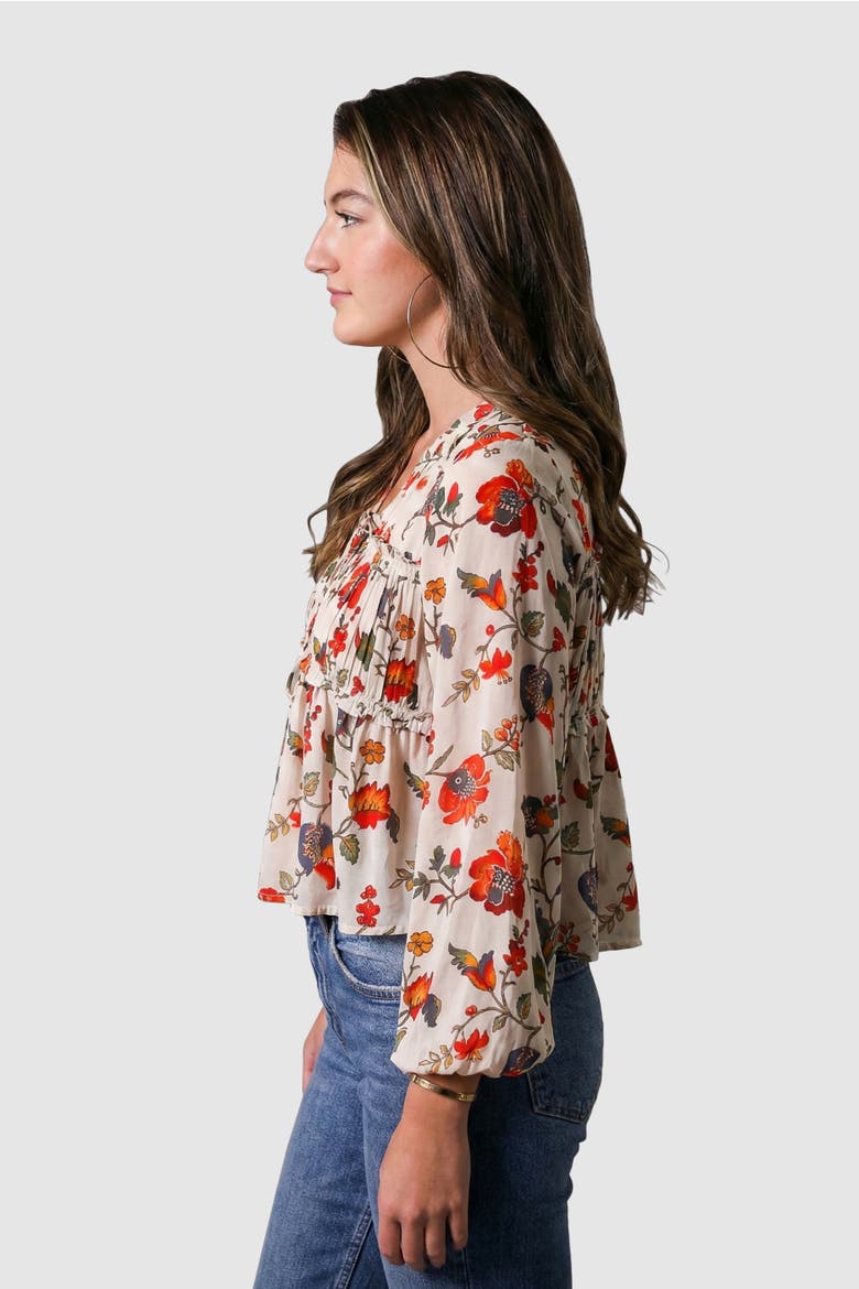 Aurelie Top, Alternate, color, Lucia Floral