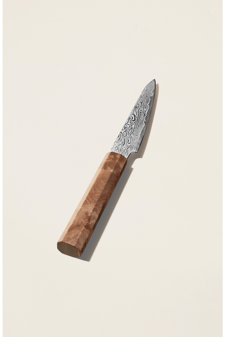 Kumo Knife Set with Knife Block, Alternate, color, Stabilized Maple