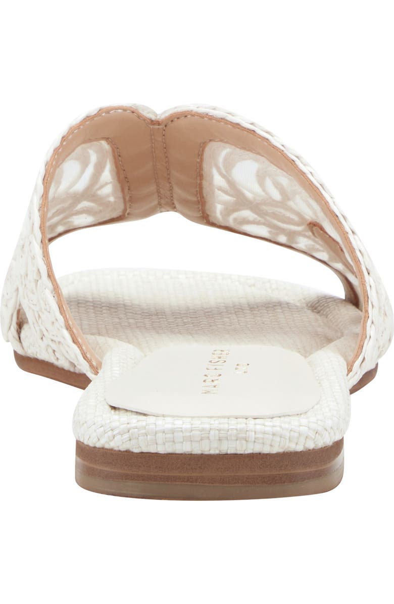 Marc Fisher Nalany Slide Sandal, Alternate, color, White