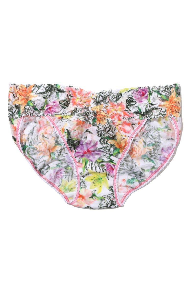 Hanky Panky Lace Vikini, Alternate, color, Botany White