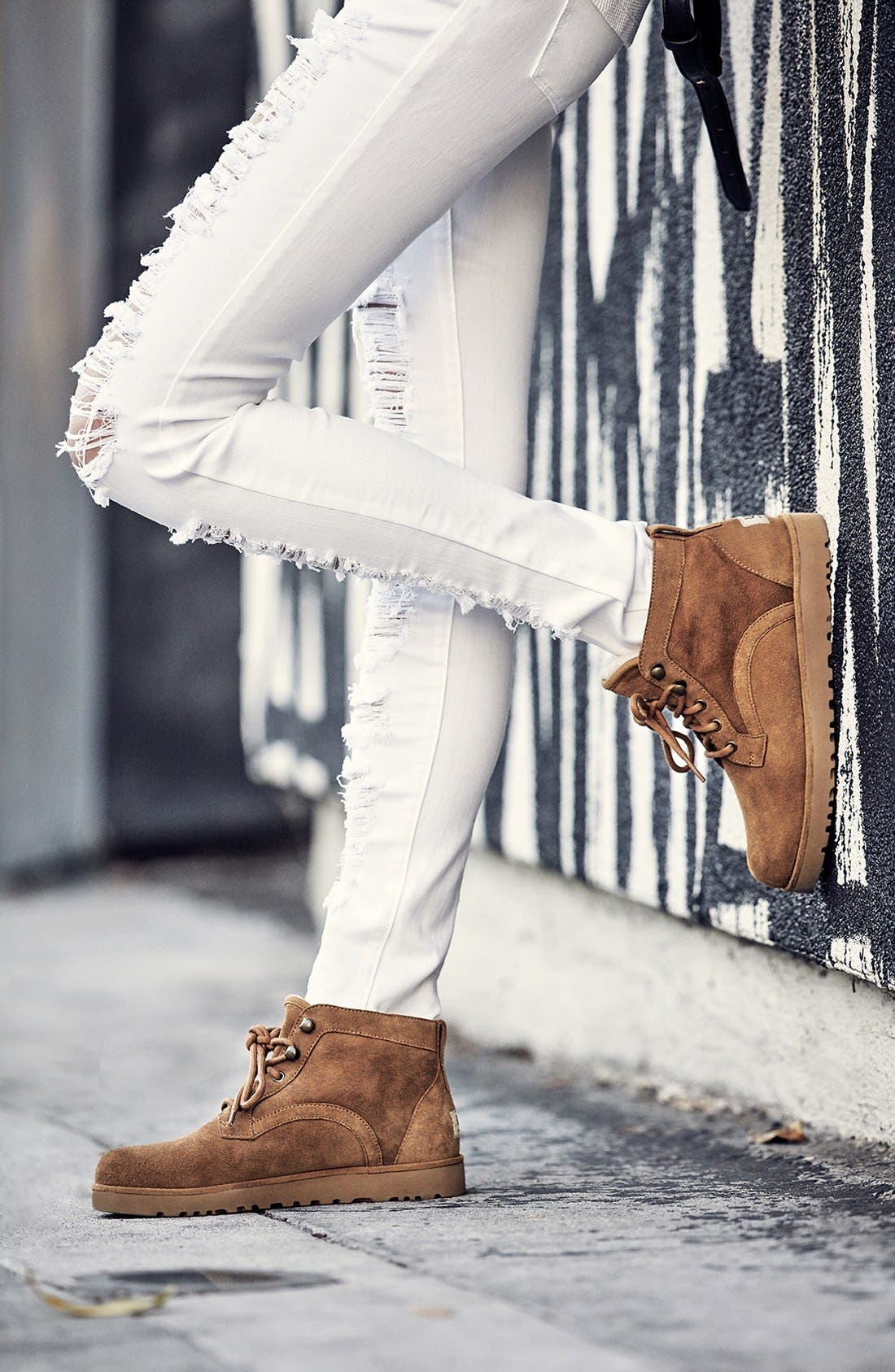 UGG<sup>®</sup> Bethany - Classic Slim<sup>™</sup> Water Resistant Chukka Boot, Main, color, 