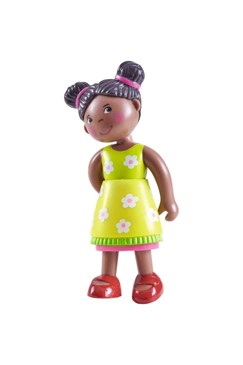 Little Friends Naomi - 3.75" Girl Dollhouse Toy Figure with Pig Tails, Alternate, color, Multi