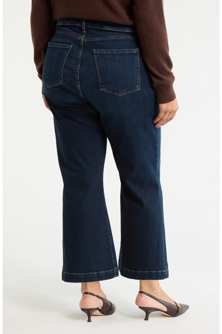 Meg Seamed Fab Ab High Waist Ankle Wide Leg Jeans, Alternate, color, NOTICE