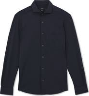 Reiss Solarko Seersucker Button-Up Shirt
