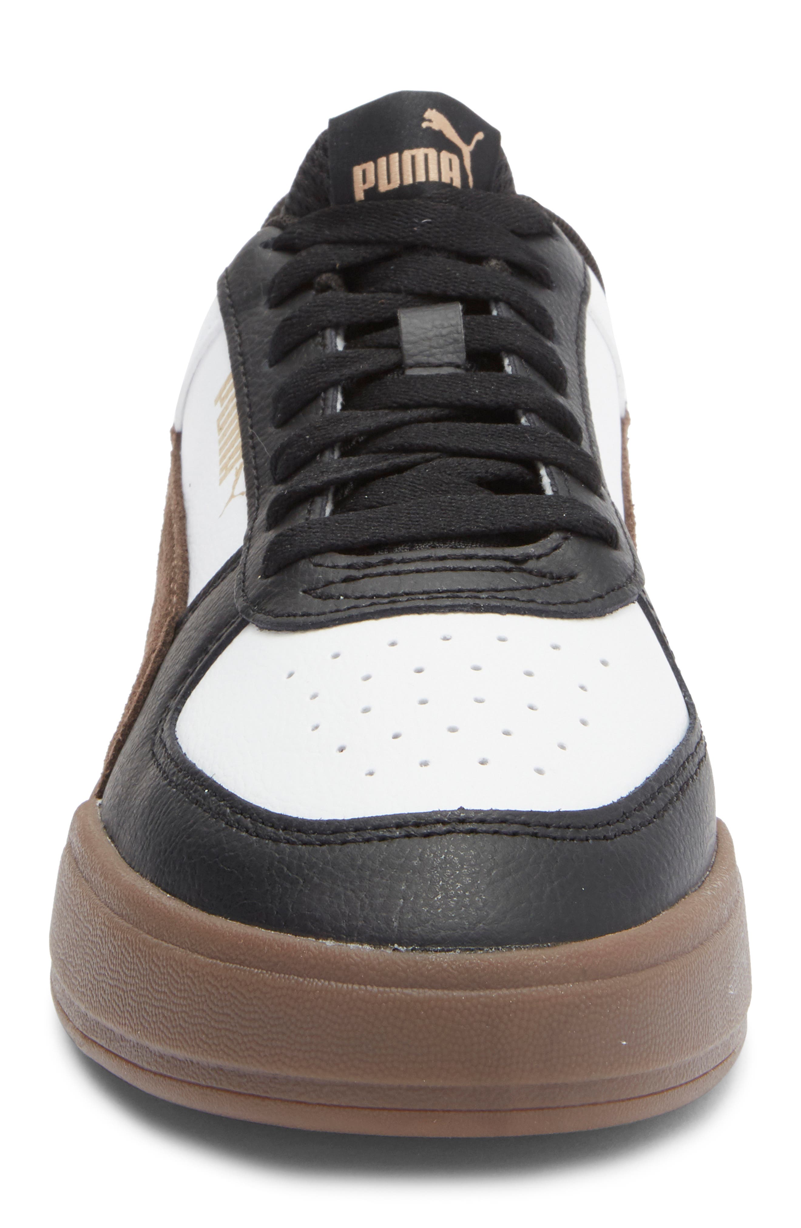 PUMA Carter Sneaker, Alternate, color, Puma White/ Chestnut Brown