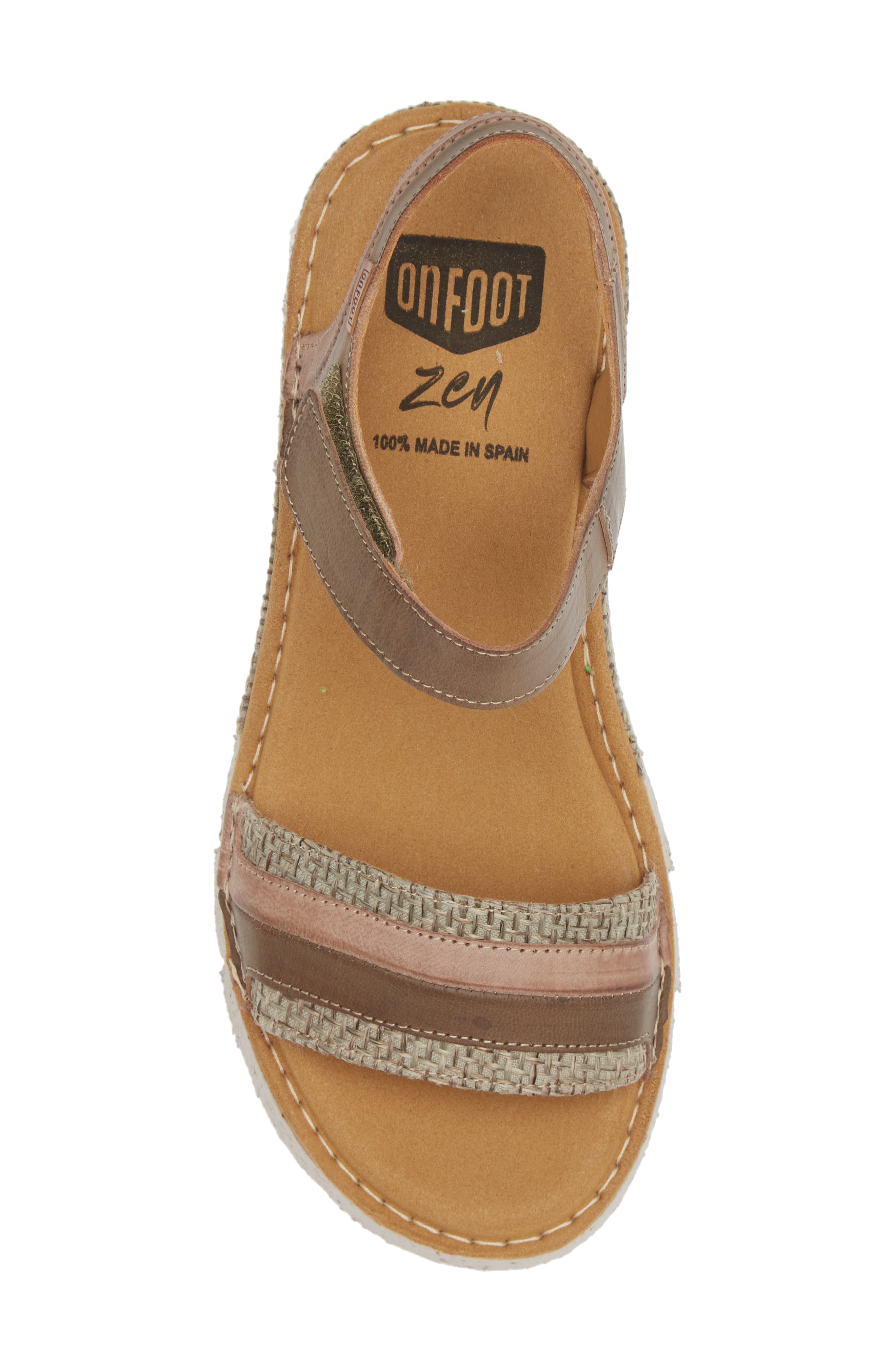 On Foot Catalina Wedge Sandal, Alternate, color, 