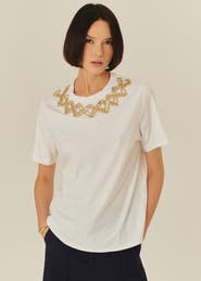 Exquise Elise Modern Luxe Accent Tee