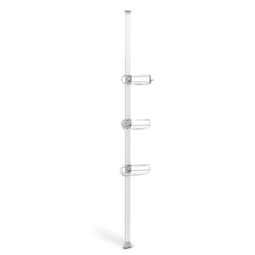 Simplehuman Tension Caddy, Extends 5 Ft. To 8 Ft. In Grey