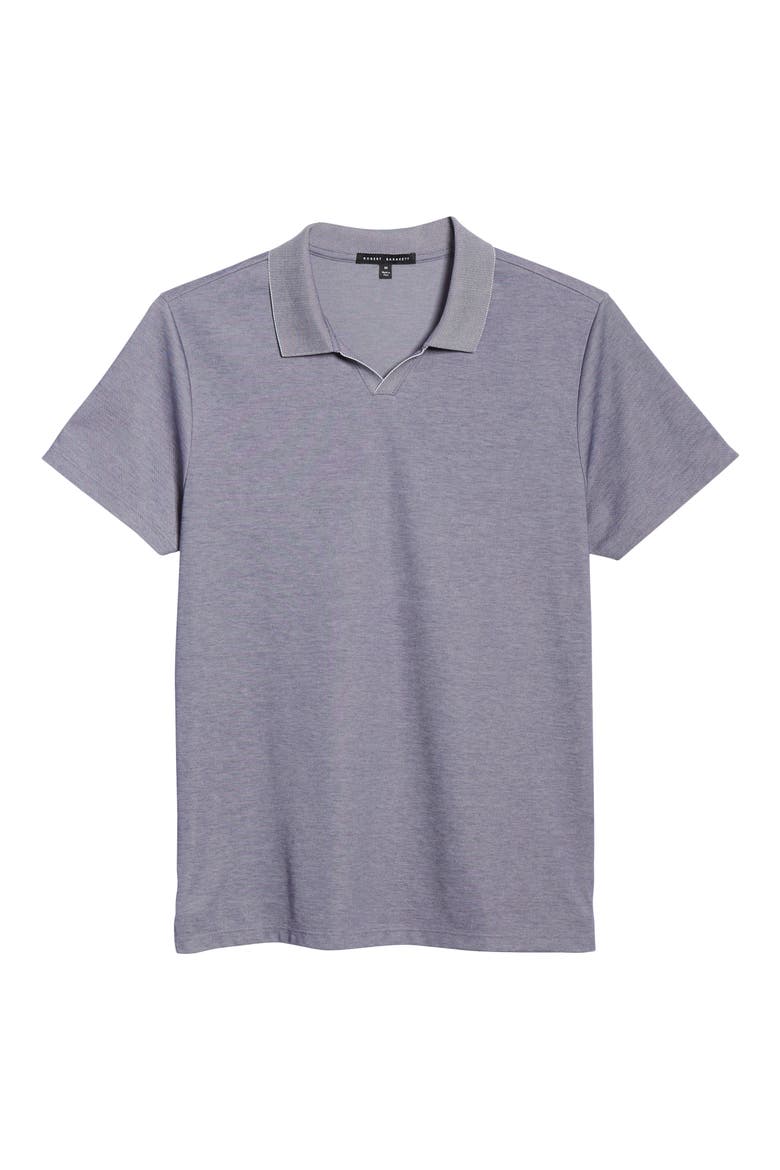 Casey Johnny Collar Polo, Alternate, color, COOL GRAPE