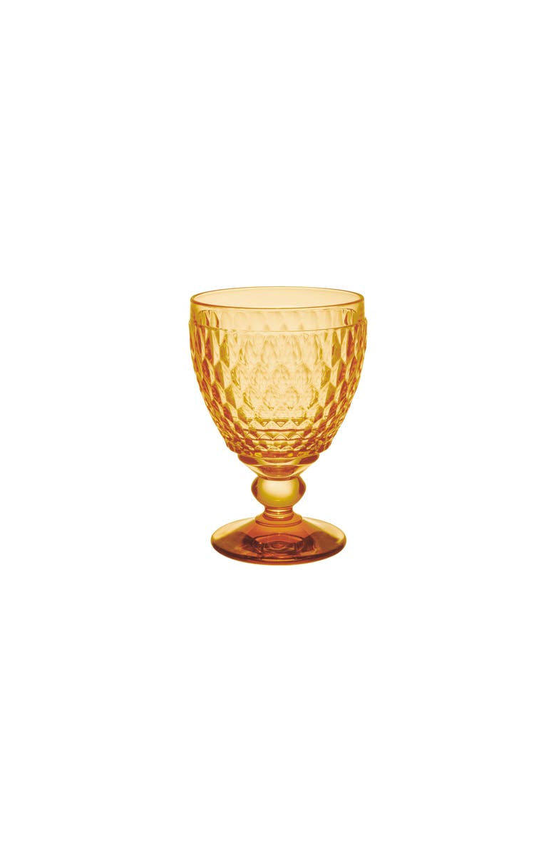 Villeroy & Boch Boston Saffron Red Wine Set of 4, Main, color, Saffron
