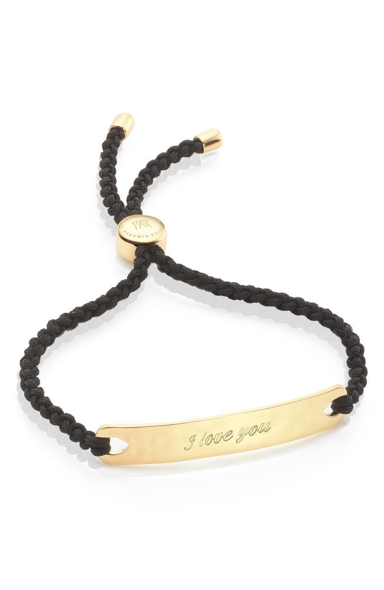 Monica Vinader Havana Friendship Bracelet, Alternate, color, 