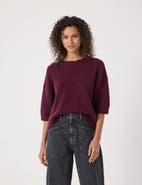 Hush Cherrie Chunky 100% Cashmere Tee