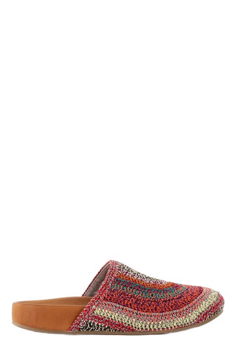 Bolinas Crochet Clog Shoe
