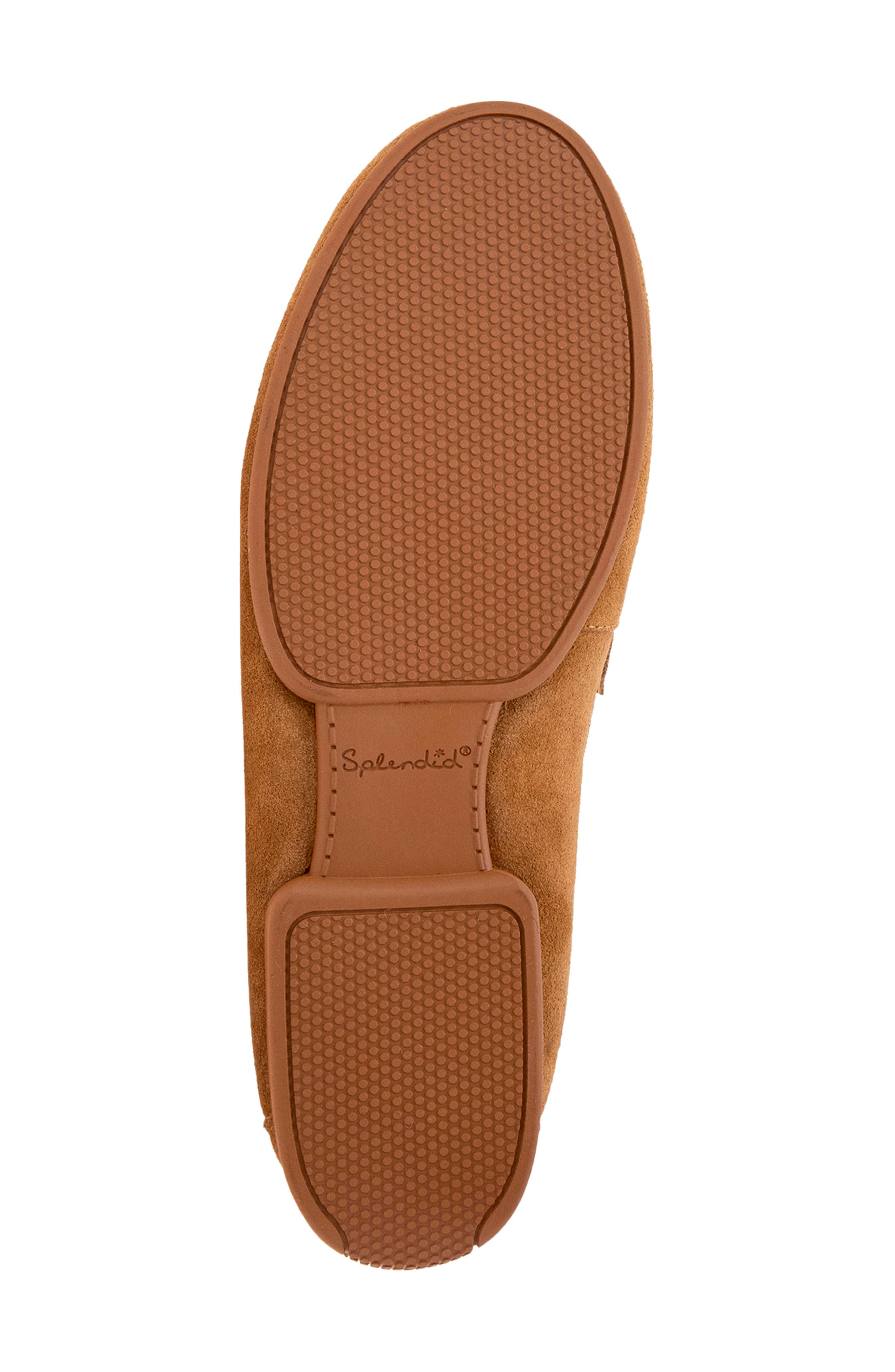 Splendid Max Faux Shearling Lined Loafer, Alternate, color, Caramel