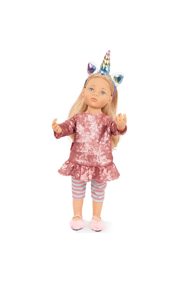 Gotz Happy Kidz Anna Unicorn - 19.5" Standing Poseable Doll, Kids 3+, Alternate, color, Multicolored