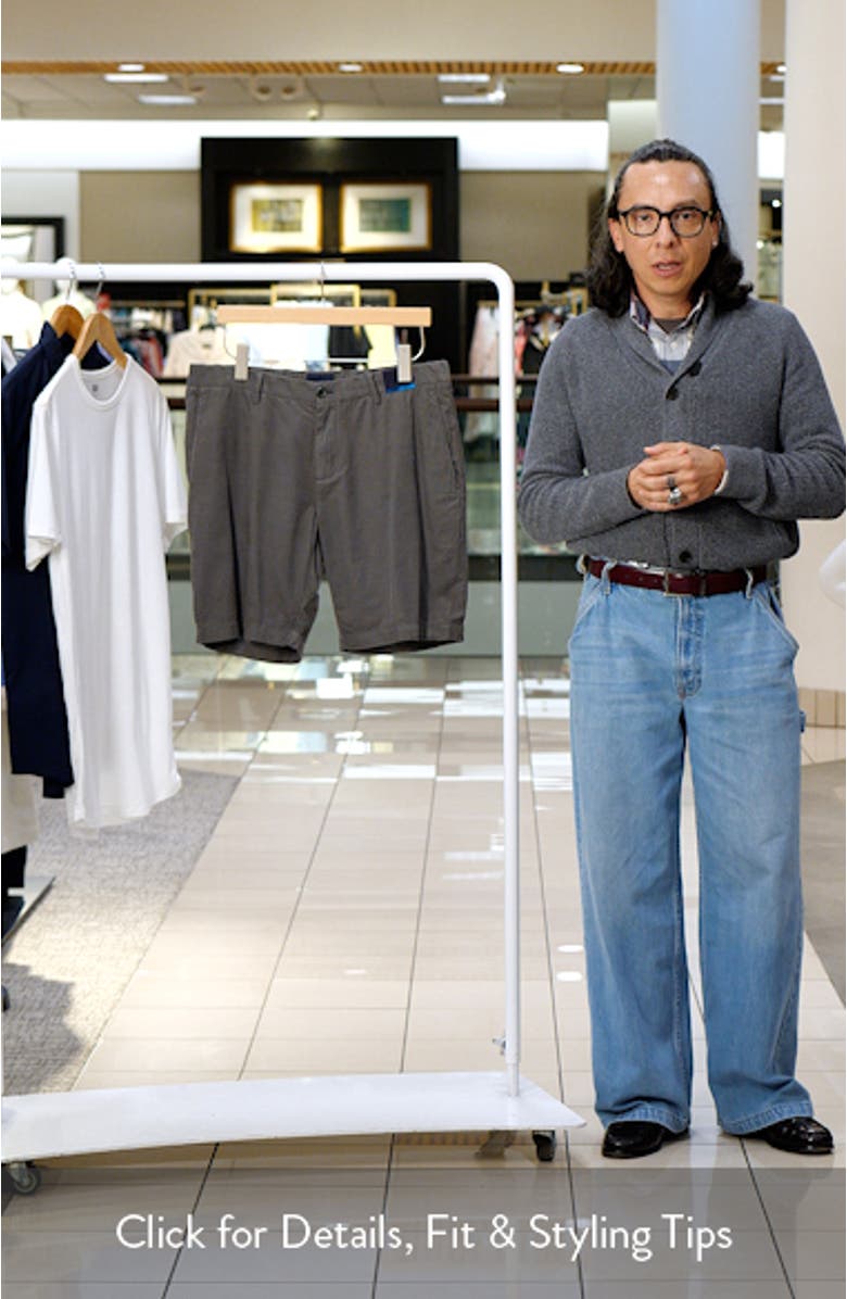 Galaxy Cloud Corduroy Bermuda Shorts, sales video thumbnail