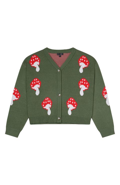 Kids' Strawberry Cardigan