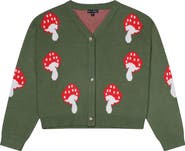 Ava & Yelly Kids' Strawberry Cardigan