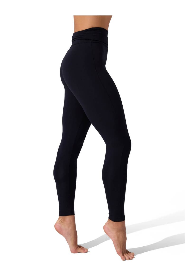 Team Basics Active Leggings, Main, color, black