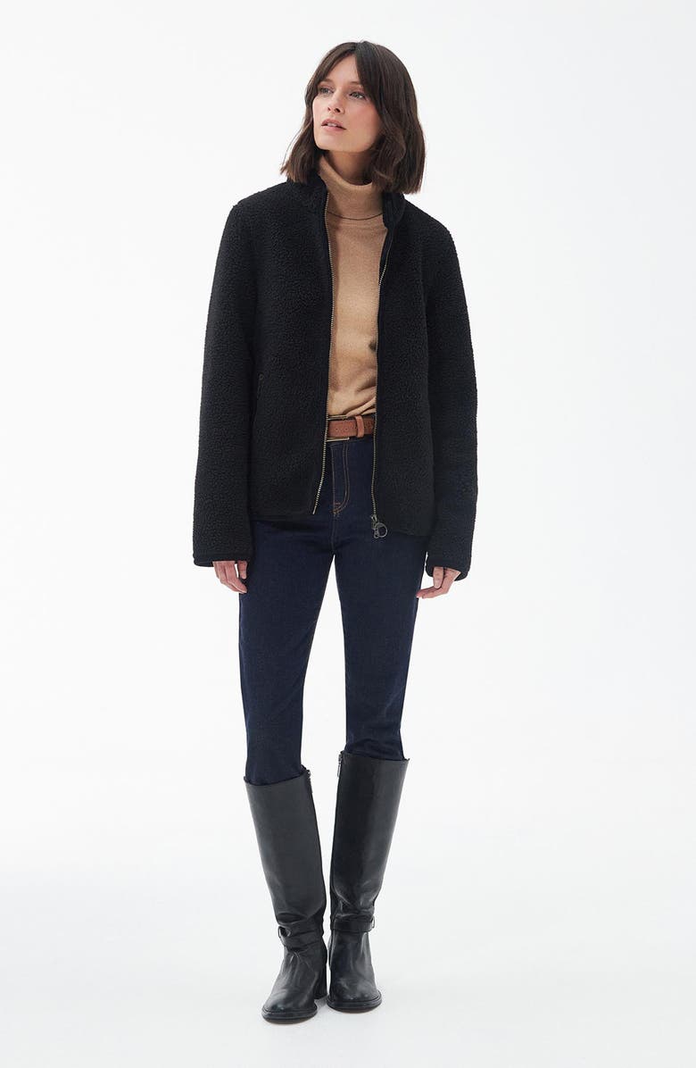 Barbour Lavenham High Pile Fleece Jacket, Alternate, color, 