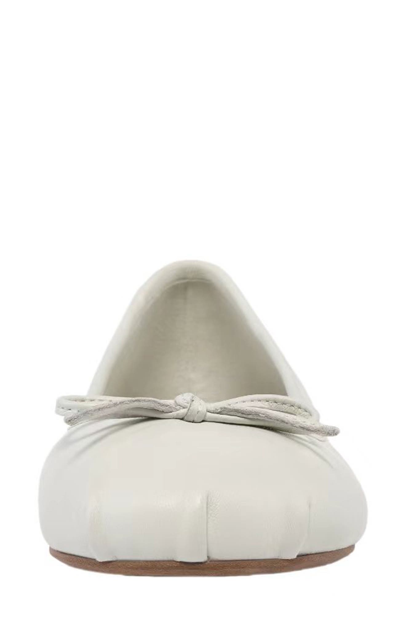 Reims Ballerina Flat, Alternate, color, WHITE