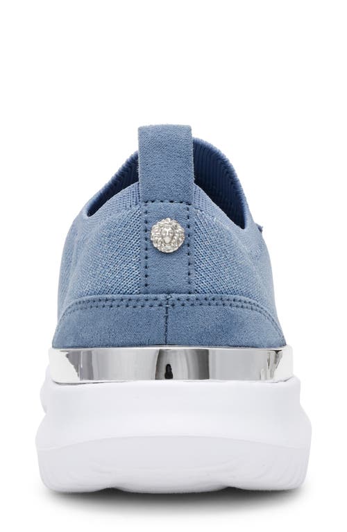 Anne Klein Modesty Sneaker In Denim Blue