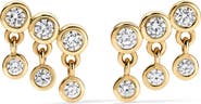 EDEN PRESLEY Diamond Shaker Stud Earrings