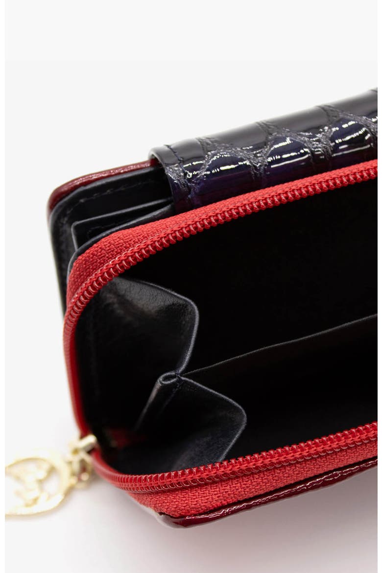 Prestige Wallet 218, Alternate, color, Navy / White / Red