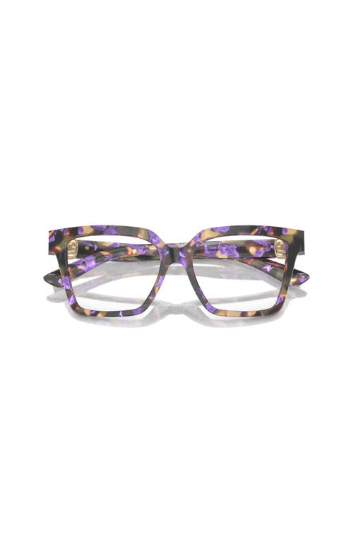 Dolce & Gabbana Dolce&gabbana 53mm Square Optical Glasses In Multi
