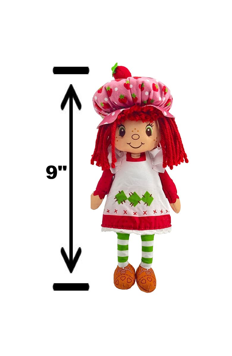 Strawberry Shortcake Pop n Flip 9 Inch Strawberry Shortcake Plush Doll, Alternate, color, Red