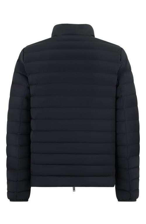 Moose Knuckles Laki Water Repellent Quilted Down Jacket In Black