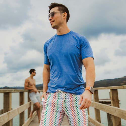 Snapper Rock Short Sleeve Outbound Tee In Blue