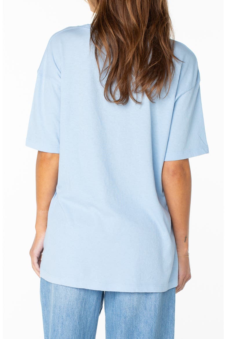 Classic Scene Oversize Cotton Graphic T-Shirt, Alternate, color, CERULEAN