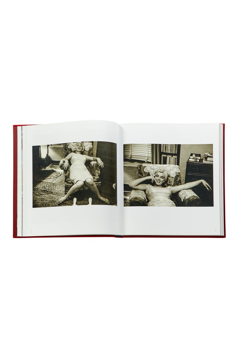 Marilyn Monroe by Eve Arnold Leather Edition, Alternate, color, RED