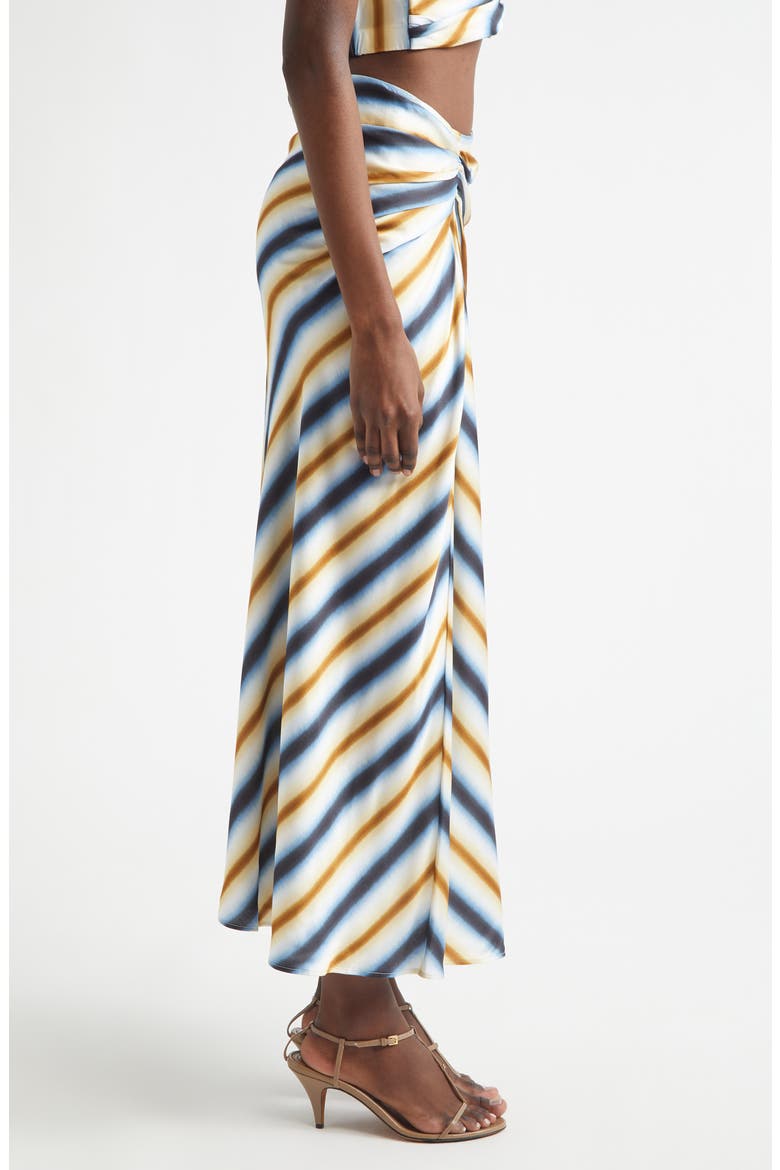 Diagonal Stripe Maxi Skirt, Alternate, color, TAHOE BLUE/ MILK CHOCOLATE