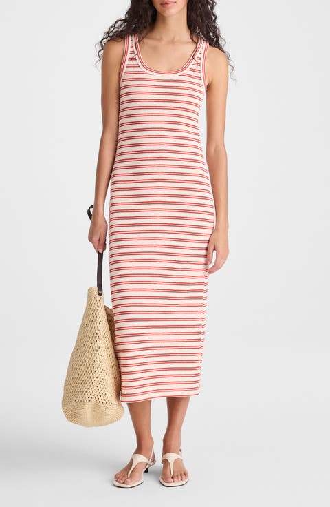 Scoop Neck Tank Maxi Dress