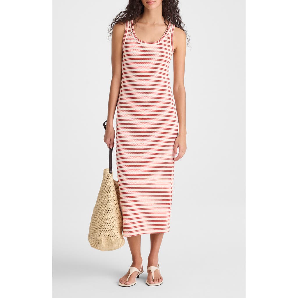 Madewell Scoop Neck Tank Maxi Dress In Multi