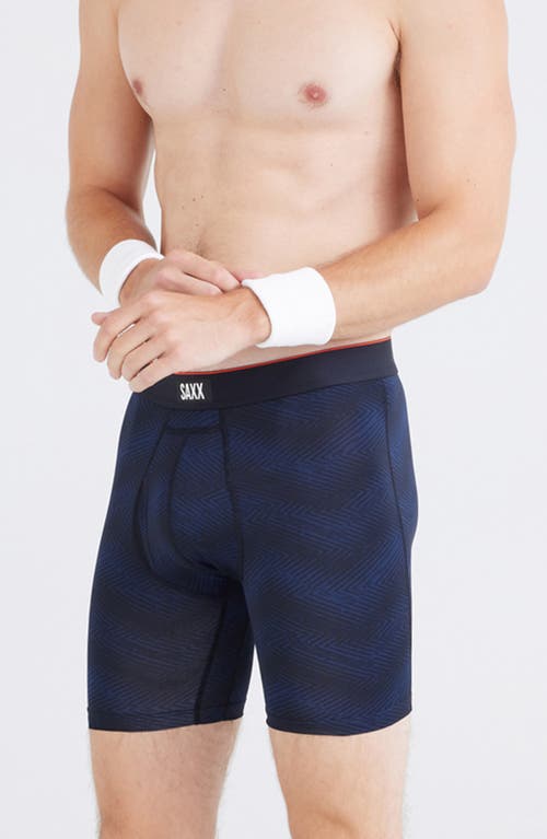 Saxx Assorted 2-pack Multi-sport Mesh Boxer Briefs In Blue